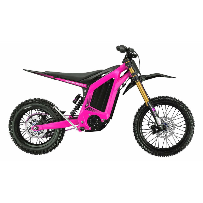 Електробайк ARCTIC LEOPARD XF PRO MX (gold)+COLOR (Pink)