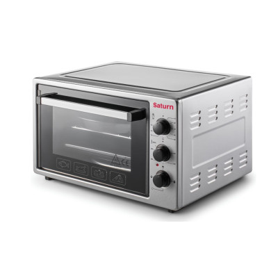 Духовка SATURN ST-EO1036G (сіра,36л) Духовка SATURN ST-EO1036G (сіра,36л)