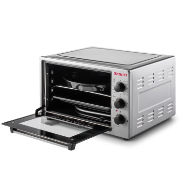 Духовка SATURN ST-EO1036G (сіра,36л) Духовка SATURN ST-EO1036G (сіра,36л)