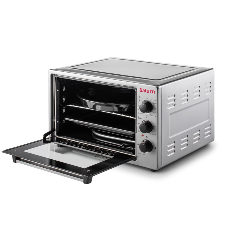 Духовка SATURN ST-EO1036G (сіра,36л)