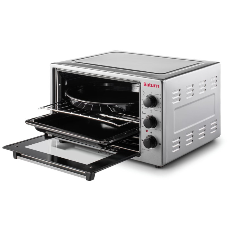 Духовка SATURN ST-EO1036G (сіра,36л)