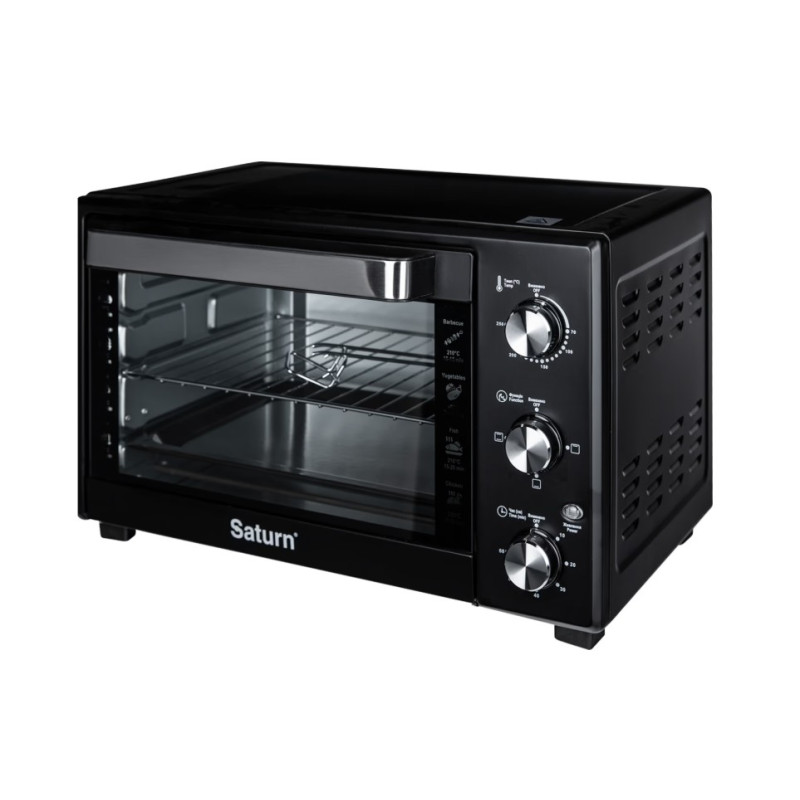 Духовка SATURN ST-EC3304 (чорна,38л)