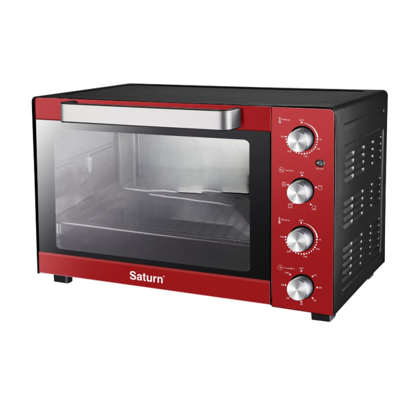 Духовка SATURN ST-EC3305R (червона,50л)