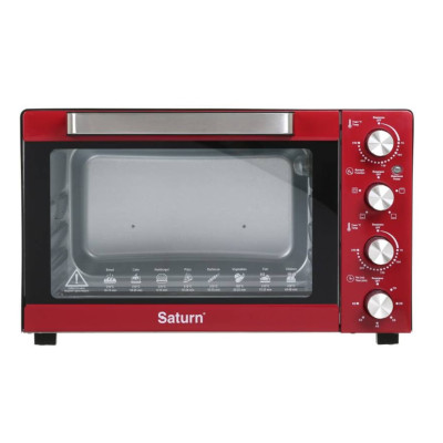 Духовка SATURN ST-EC3305R (червона,50л) Духовка SATURN ST-EC3305R (червона,50л)