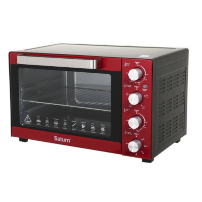 Духовка SATURN ST-EC3305R (червона,50л) Духовка SATURN ST-EC3305R (червона,50л)