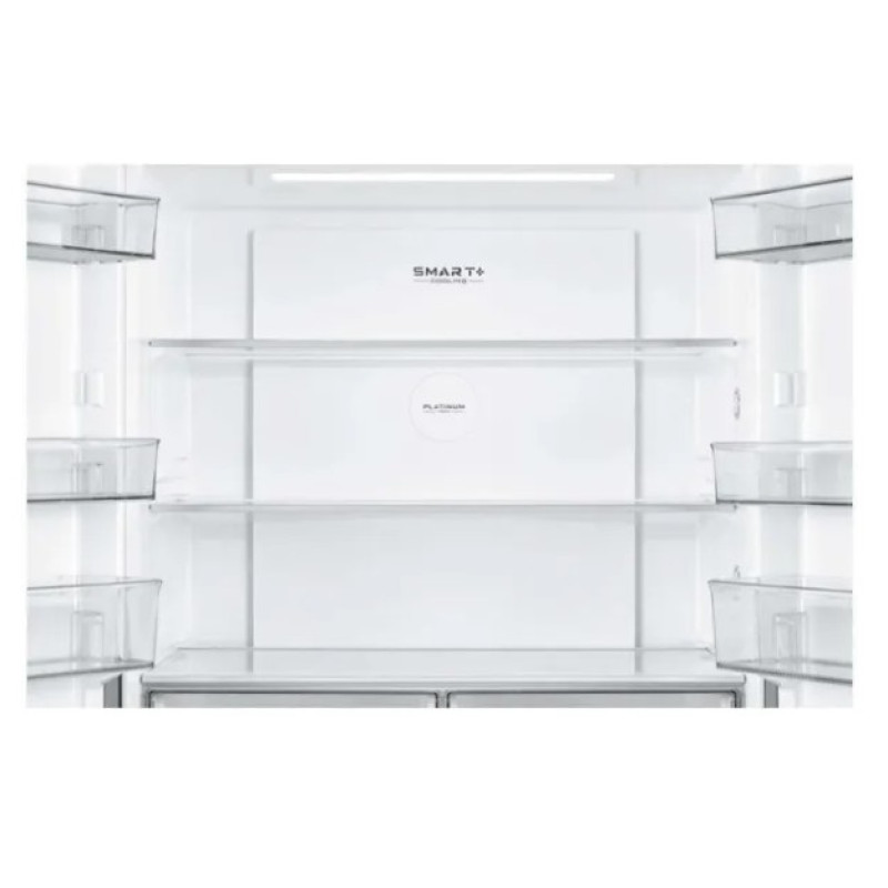 Холодильник MIDEA MDRF632FIE46 сталевий