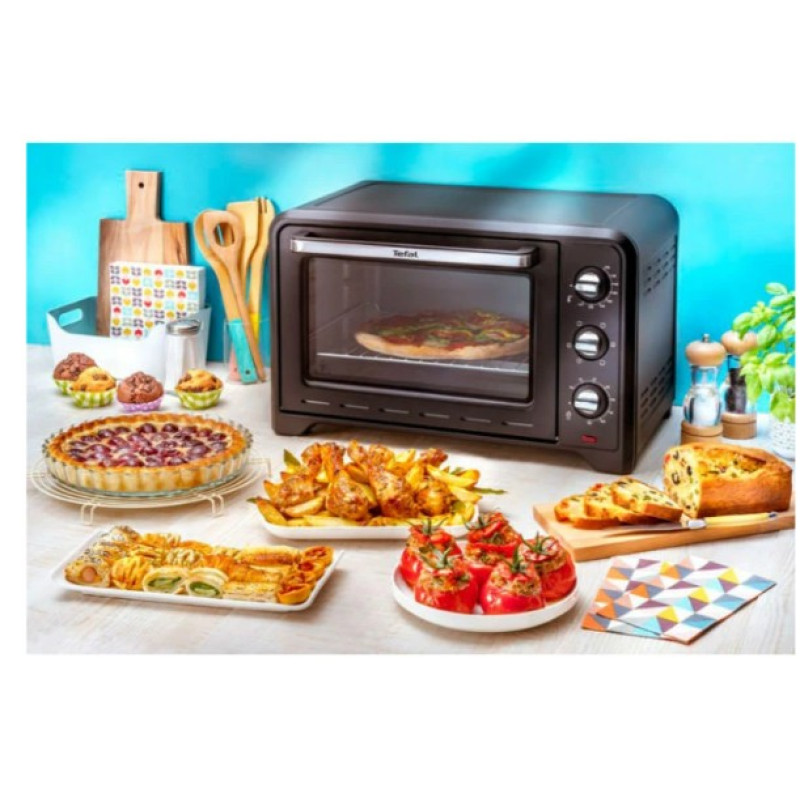 Духовка ростерна Tefal OF444834 (12л, конвекція, гриль, розморозка)
