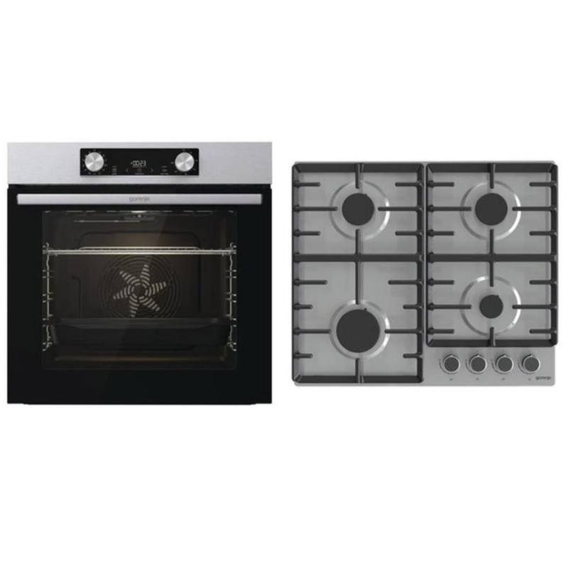 Дух.шафа + газова поверхня Gorenje BO6735E02XK + G642ABX