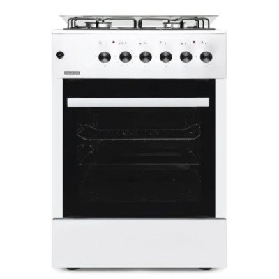 Плита комбінована Milano ML60 E40+біла