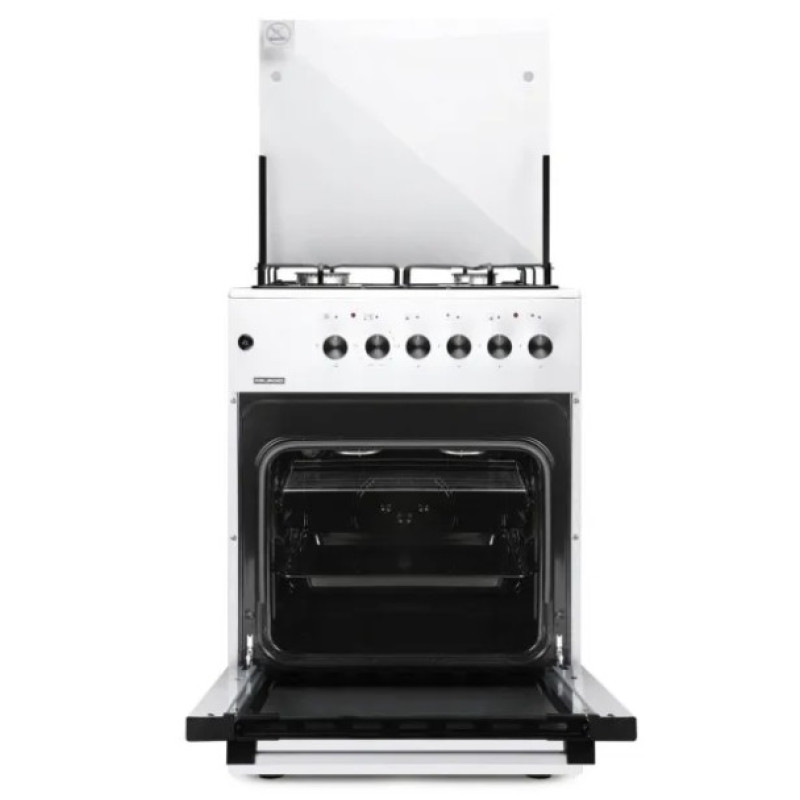 Плита комбінована Milano ML60 E40+біла