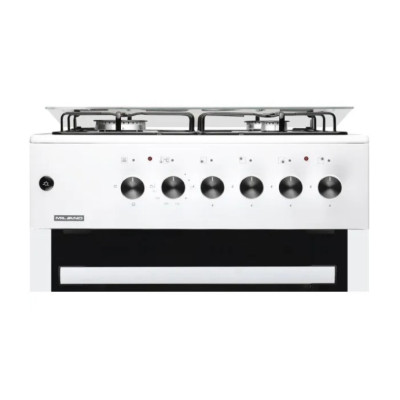 Плита комбінована Milano ML60 E40+біла Плита комбінована Milano ML60 E40+біла