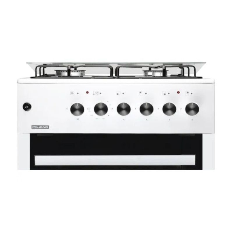 Плита комбінована Milano ML60 E40+біла