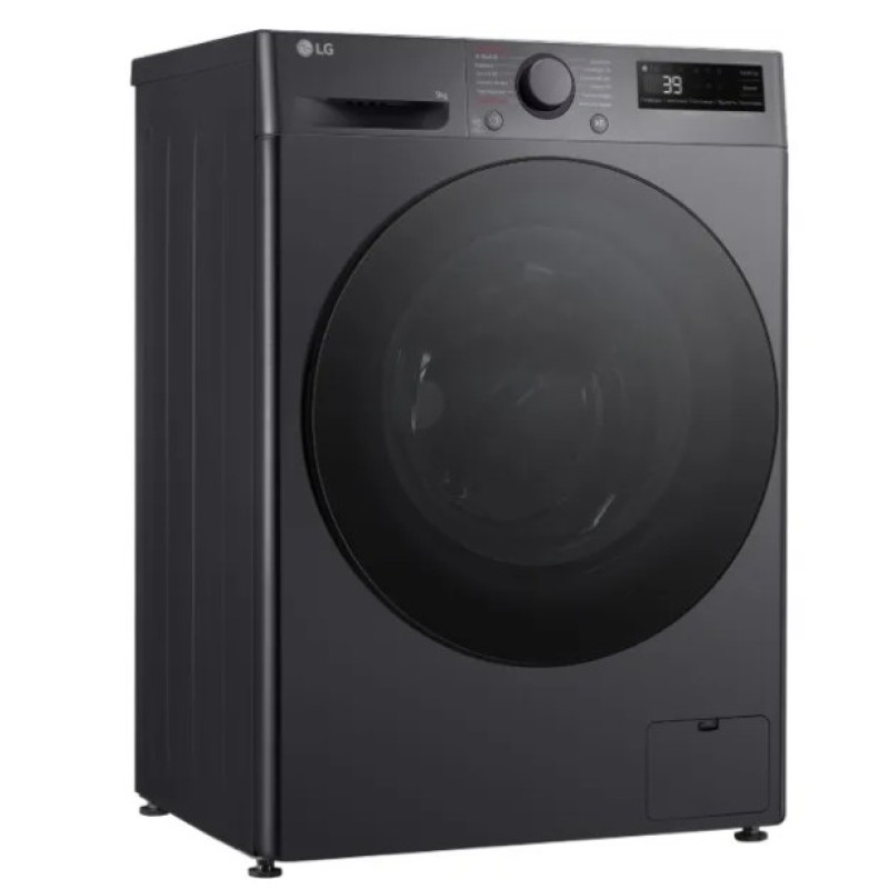 Пральна машина LG F2Y5FS5J (9кг) Антрацит