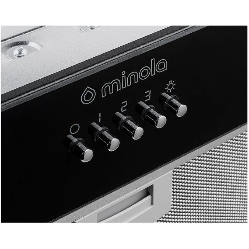 Витяжка Minola HBI 5262 BL GLASS 700 LED (повновбудована)