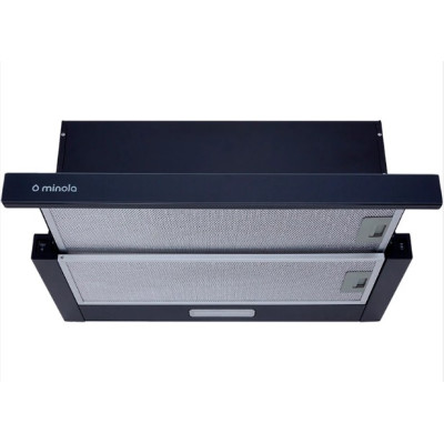 Витяжка Minola HTLS 6734 BL 1000 LED GLASS (телескопічна)
