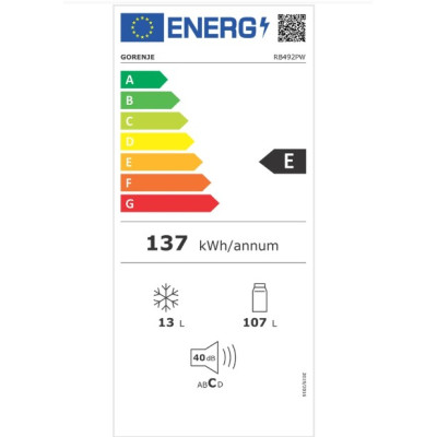 Холодильник Gorenje RB492PW Холодильник Gorenje RB492PW