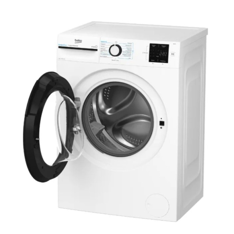 Пральна машина Beko BM1WFSU37233WB (7 кг, інвертор, пар)