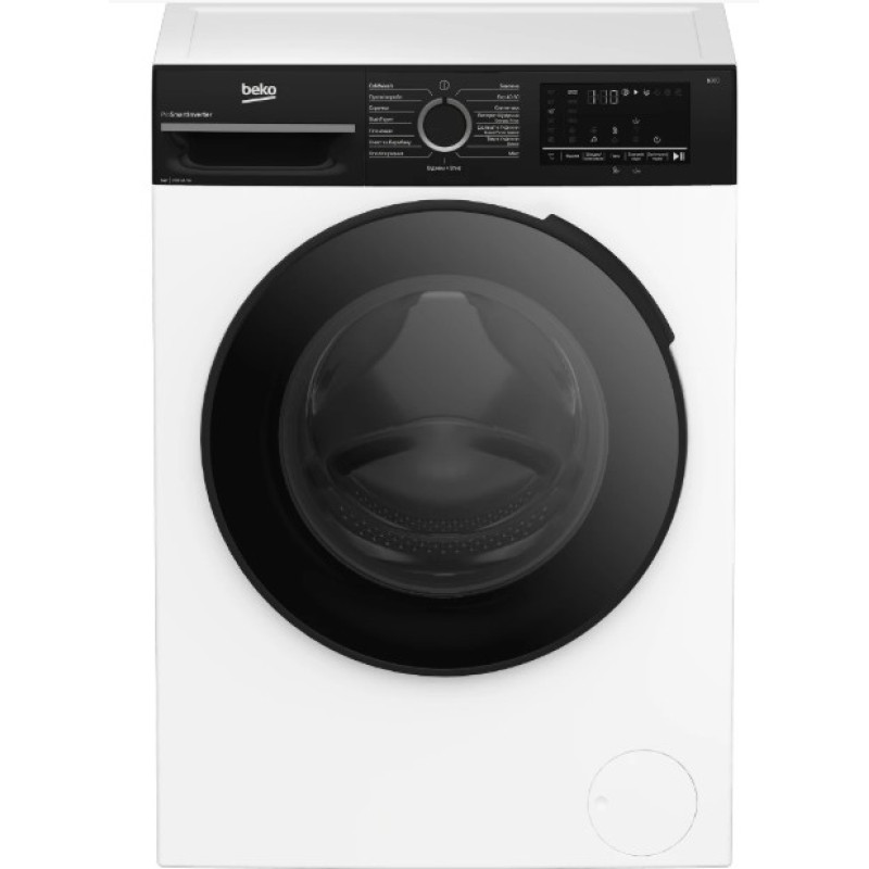 Пральна машина Beko BM3WFU46215WPBB2 (6 кг, інвертор, чорн. люк)