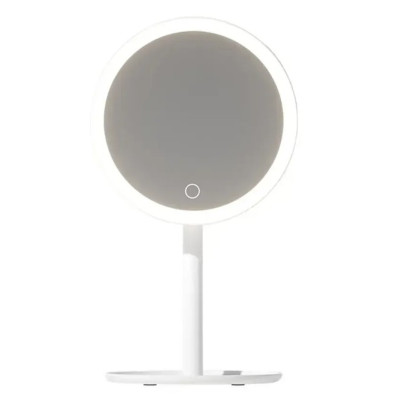 Дзеркало косметичне Xiaomi DOCO LED Beauty Sunlight Small Mirror Standard Edition Simple White