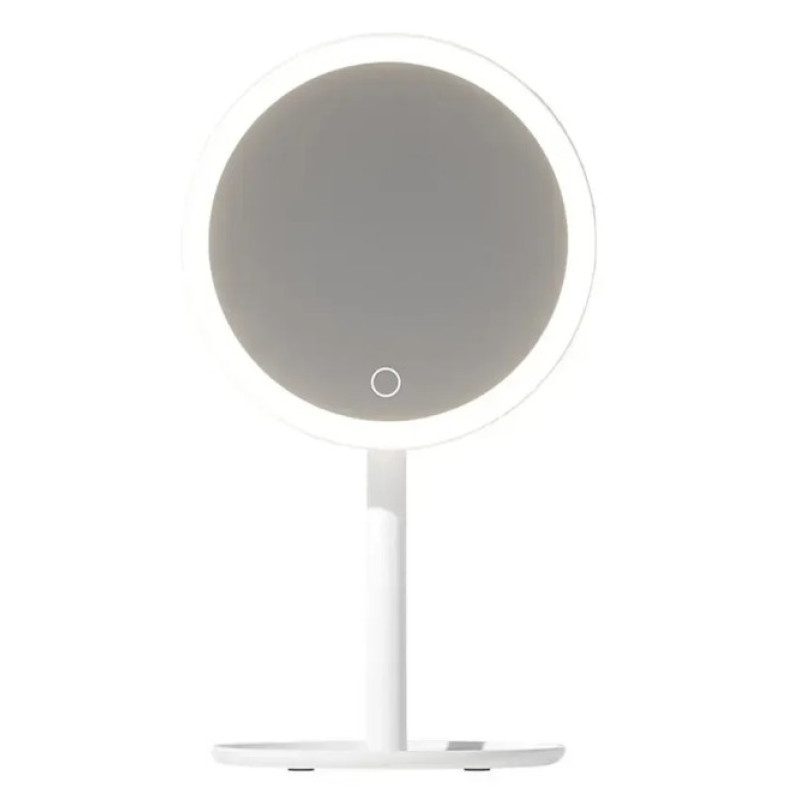 Дзеркало косметичне Xiaomi DOCO LED Beauty Sunlight Small Mirror Standard Edition Simple White
