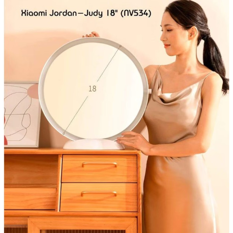 Дзеркало косметичне Xiaomi Jordan&Judy large 18-inch LED  Makeup Mirror (NV534)