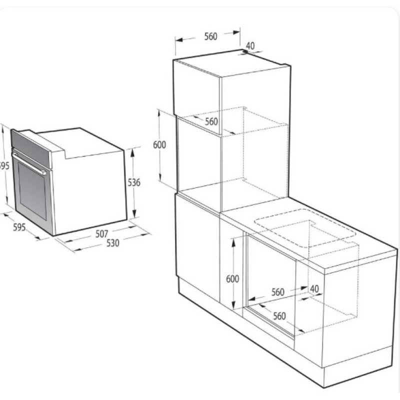 Духова шафа Gorenje BO6635E01B
