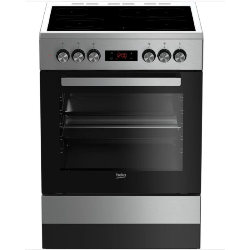 Плита електрична Beko FBM67320XS (склокераміка)