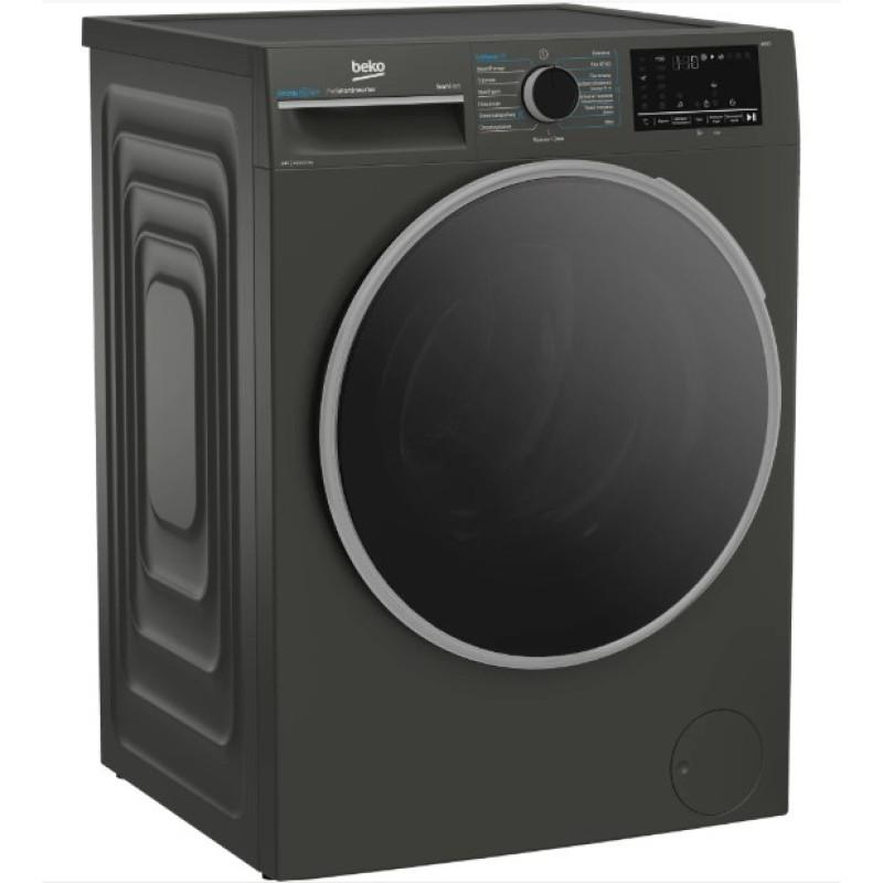 Пральна машина Beko BM3WFU48415MGB2 (графіт,8 кг,1400 об, інвертор, пар,)