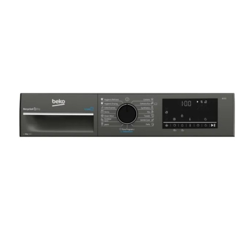Сушильна машина BEKO B3T68239MG сірий (8 кг,тепл.насос)