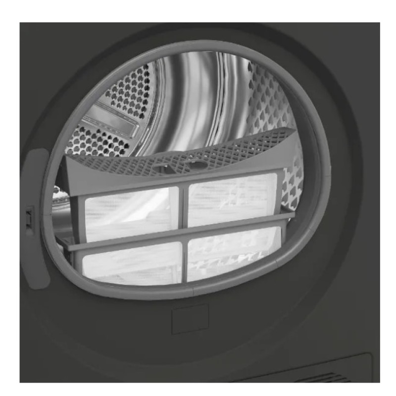 Сушильна машина BEKO B3T68239MG сірий (8 кг,тепл.насос)
