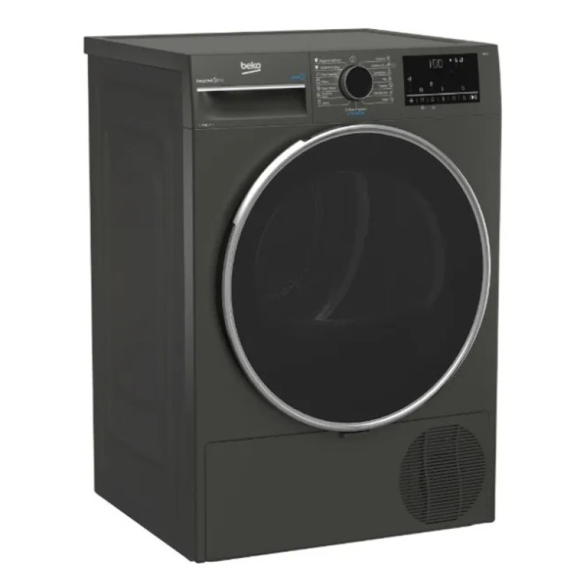 Сушильна машина BEKO B3T68239MG сірий (8 кг,тепл.насос)