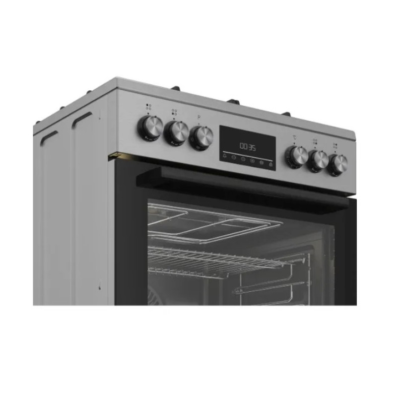 Плита комбінована Beko FBM62330GXTN нерж. (конвекція)