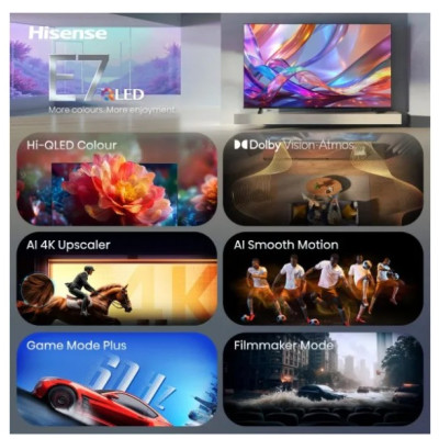 Телевізор HISENSE 43E7S Smart TV Телевізор HISENSE 43E7S Smart TV