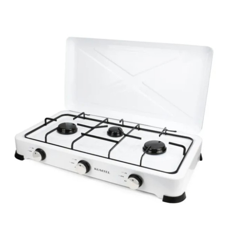 Плитка газова KUMTEL HGCL-1030W (3-конфорки)