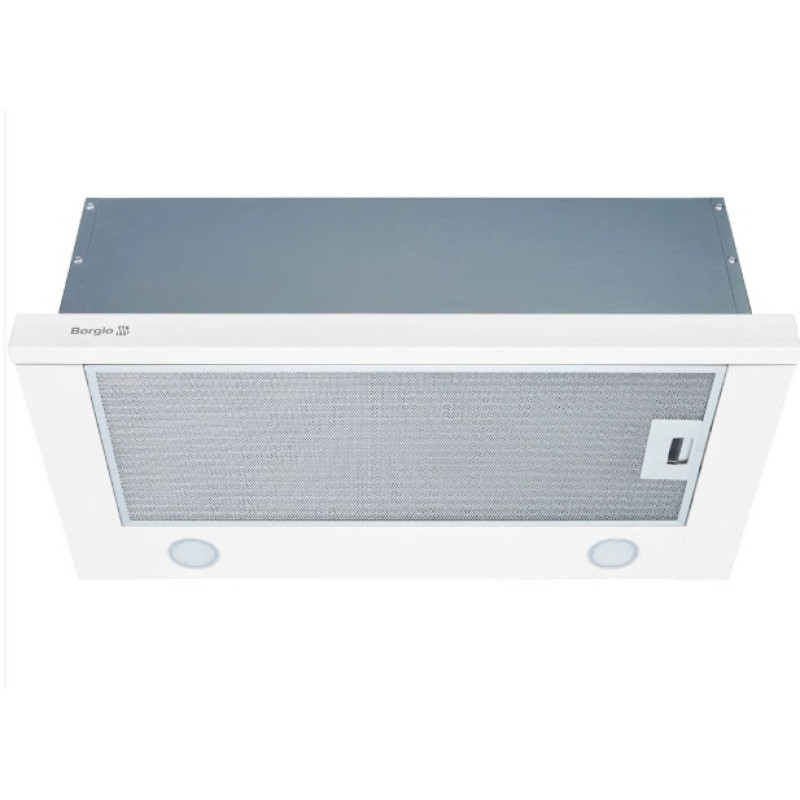 Витяжка BORGIO TLF (TR) 60 white glass (телескопічна)