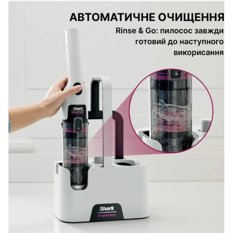 Порохотяг Shark Stain-Destroying Spot HX100EUT (стік, миючий плямовивідник)
