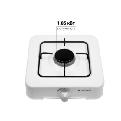 Плитка газова Minola TGH 100 WH (1 конфорка)