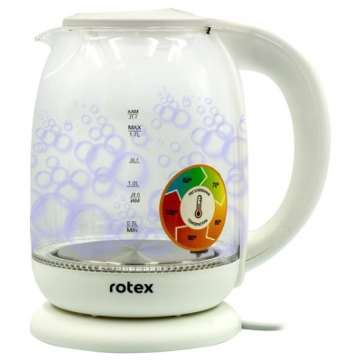 Чайник Rotex RKT85-G Smart (скло, підсвітка)
