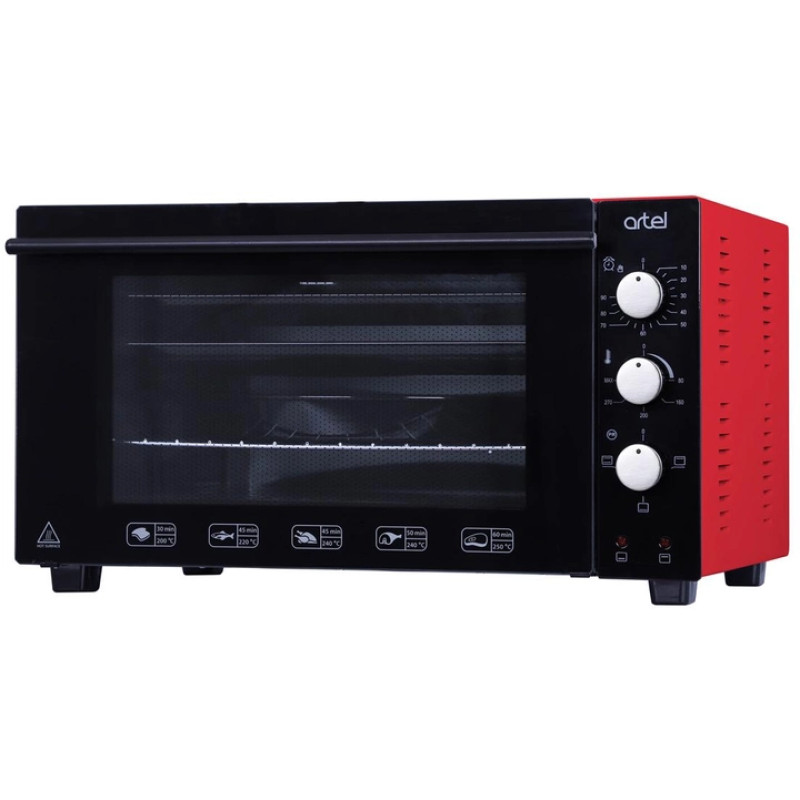 Духовка ARTEL MD4218 L BLACK-RED