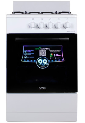 Плита газова ARTEL OTTIMA 50 G WHITE