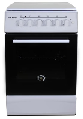 Плита комбінована Milano ML50 E21+біла (3+1)