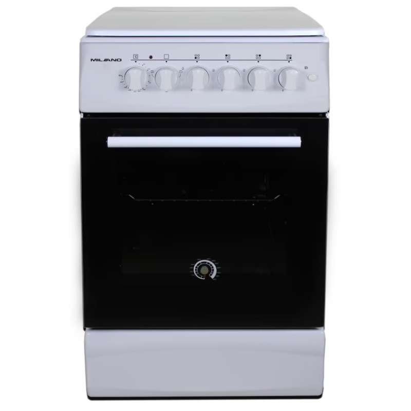 Плита комбінована Milano ML50 E21+біла (3+1)