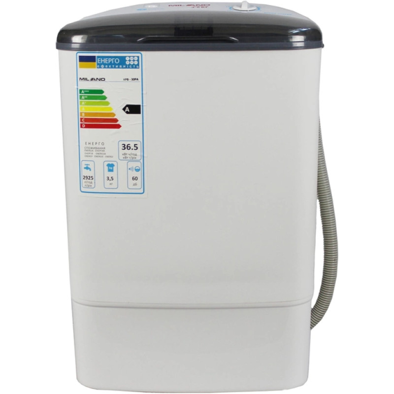 Пральна машина Milano XPB-30 PA GREY