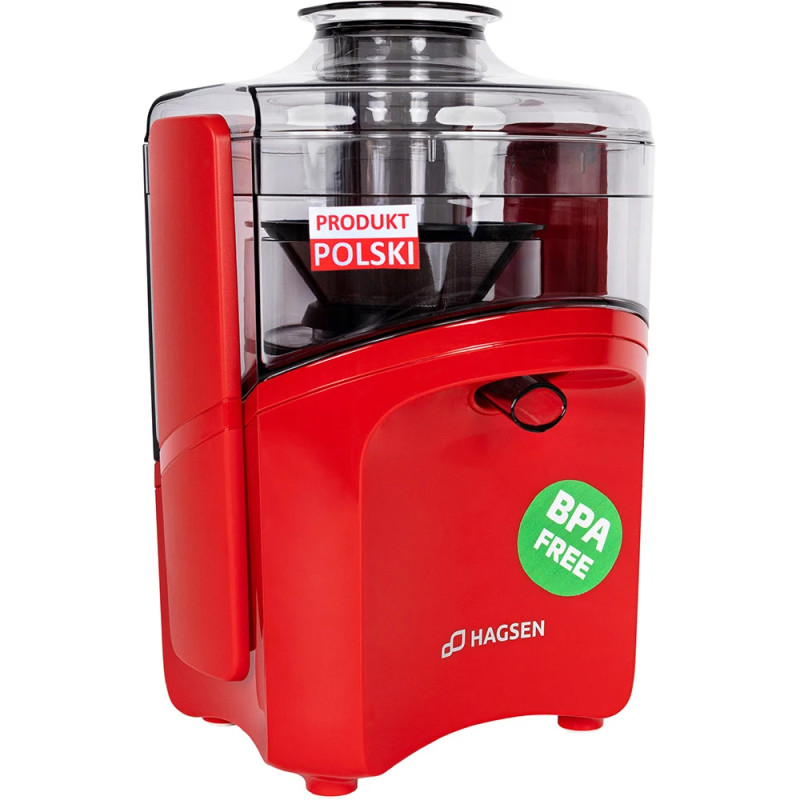 Соковитискач HAGSEN MJ500 червона (Польша)