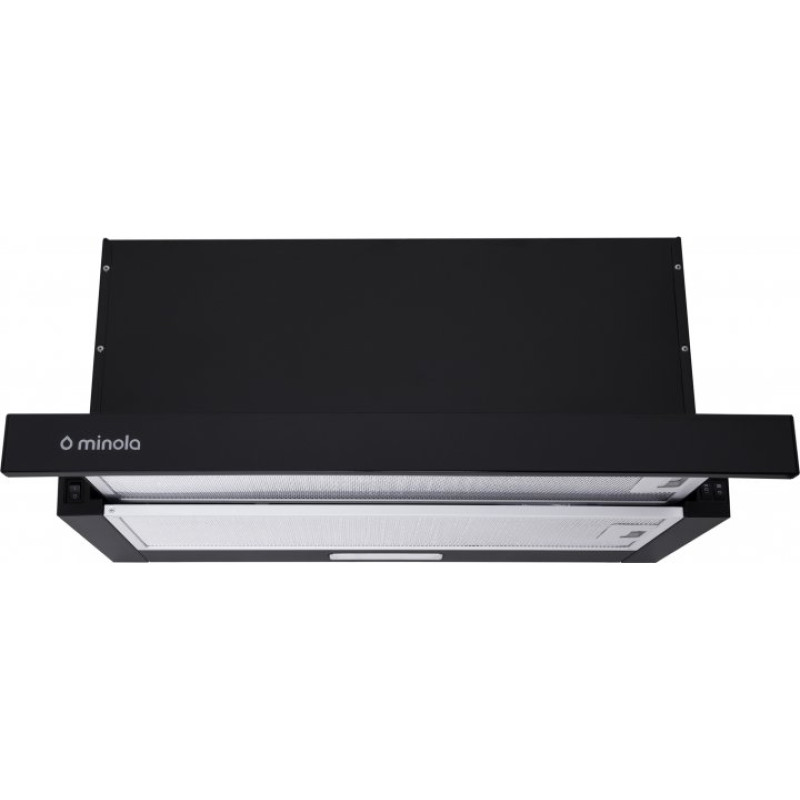 Витяжка Minola HTL 5714 BL 1100 LED (телескопічна)