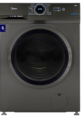 Пральна машина MIDEA MF100W60/ T-UA (графіт)