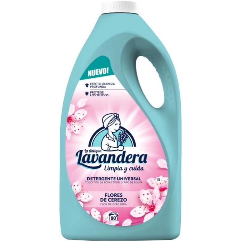 Прал.гель Lavandera flores de cerezo 4,5 л (90 пр) Іспанія