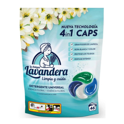 Прал.капсули Lavandera detergente universal (46 шт) Іспанія