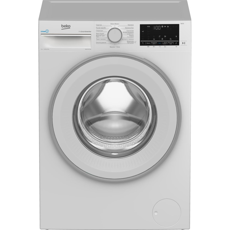 Пральна машина Beko B3WFU5723W-UA (7 кг, інвертор)