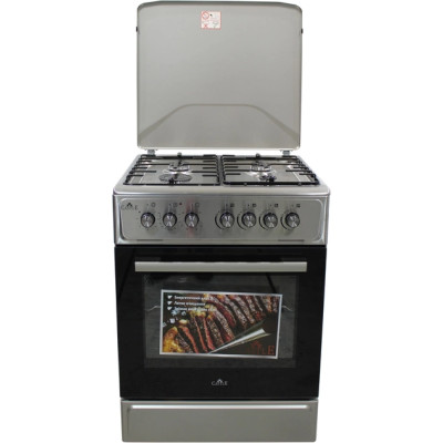 Плита комбінована CASTLE CPG-60X (нерж.)